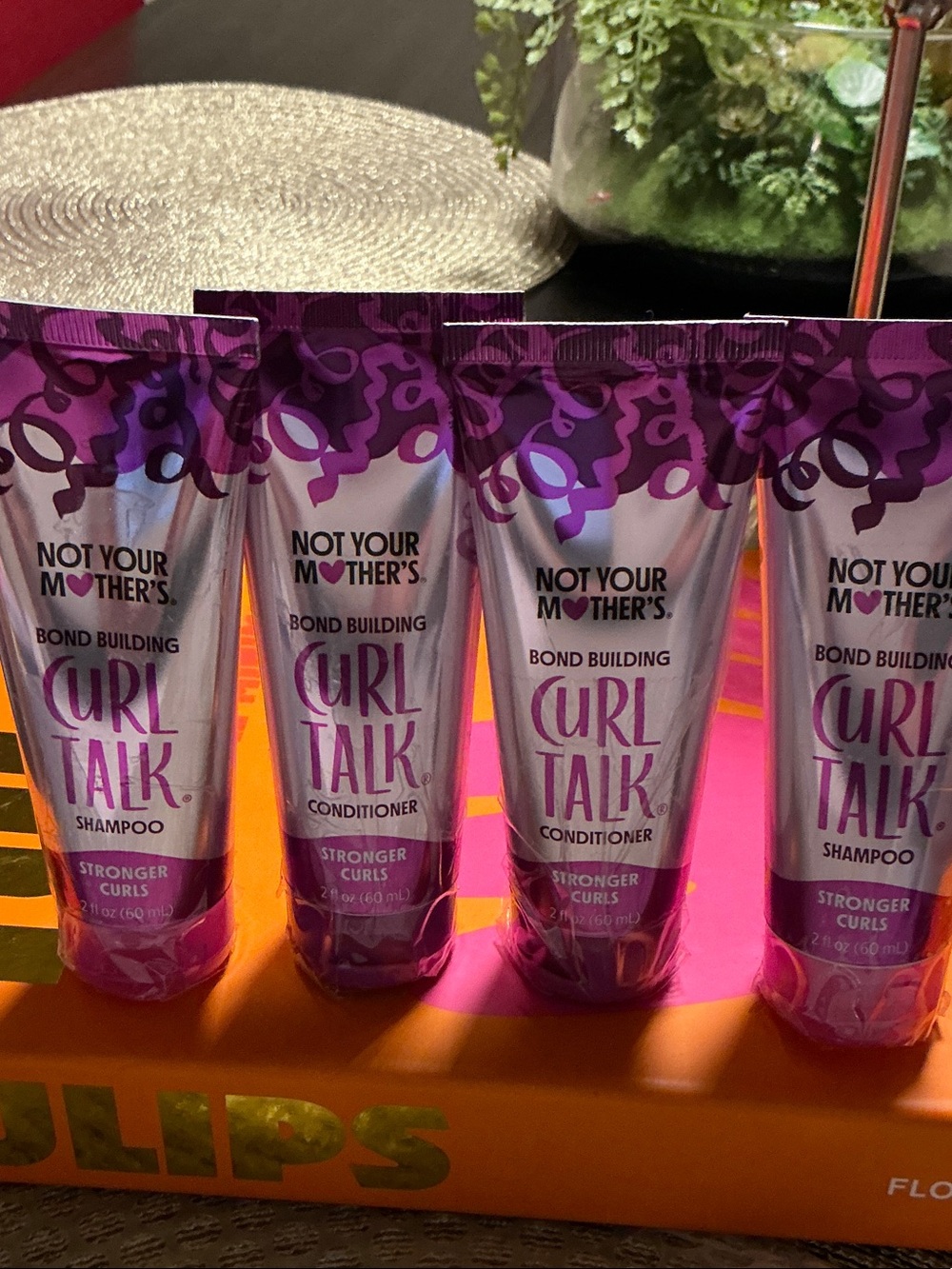 Curl Talk Bond Building Shampoo & Conditioner - Purple